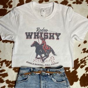 Rodeo Whiskey - Crop Top - Brand New